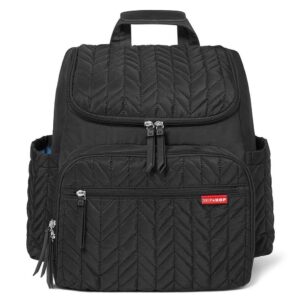 SkipHop – Forma Diaper Backpack – Jet Black