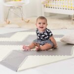 SkipHop – Playspot Geo Floor Tiles – Grey & Cream