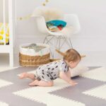 SkipHop – Playspot Geo Floor Tiles – Grey & Cream