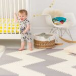 SkipHop – Playspot Geo Floor Tiles – Grey & Cream