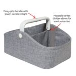 SkipHop – Light Up Diaper Caddy – Grey