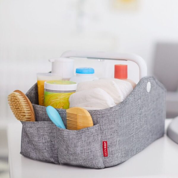 SkipHop – Light Up Diaper Caddy – Grey