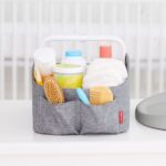 SkipHop – Light Up Diaper Caddy – Grey