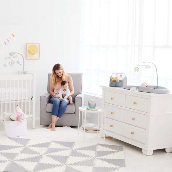 SkipHop – Light Up Diaper Caddy – Grey