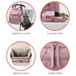 Skip Hop – Forma Diaper Backpack – Mauve Mist