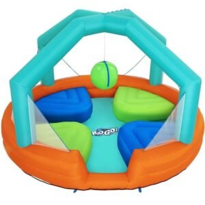 Bestway H2OGO! Dodge & Drench Inflatable Water Park with Slide, Sprinkler & Bouncer for Kids Outdoor Play
