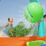 Bestway H2OGO! Dodge & Drench Inflatable Water Park with Slide, Sprinkler & Bouncer for Kids Outdoor Play