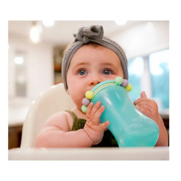 Melii – Abacus Sippy Cup 340 Ml Turquoise
