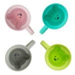Melii – Silicone Mug Bear Turquoise