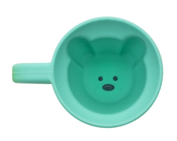 Melii – Silicone Mug Bear Turquoise
