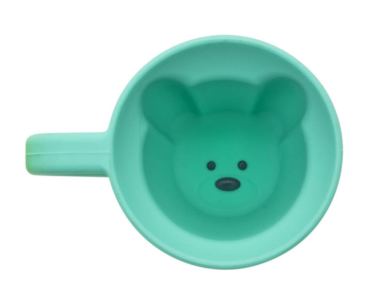 Melii - Silicone Mug Bear Turquoise