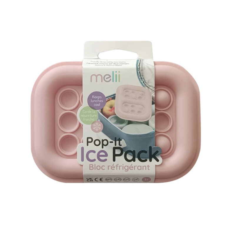 Melii - Silicone Pop It Ice Pack - Pink