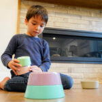 Melii – Stacking & Nesting Containers With Silicone Lids – 6 Containers
