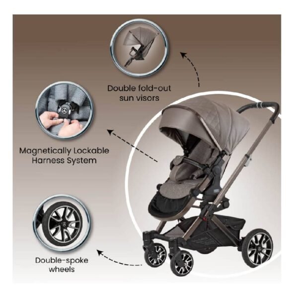 Mercedes-Benz – Avantgarde GTX Tartufo Baby Stroller with Bag2Go