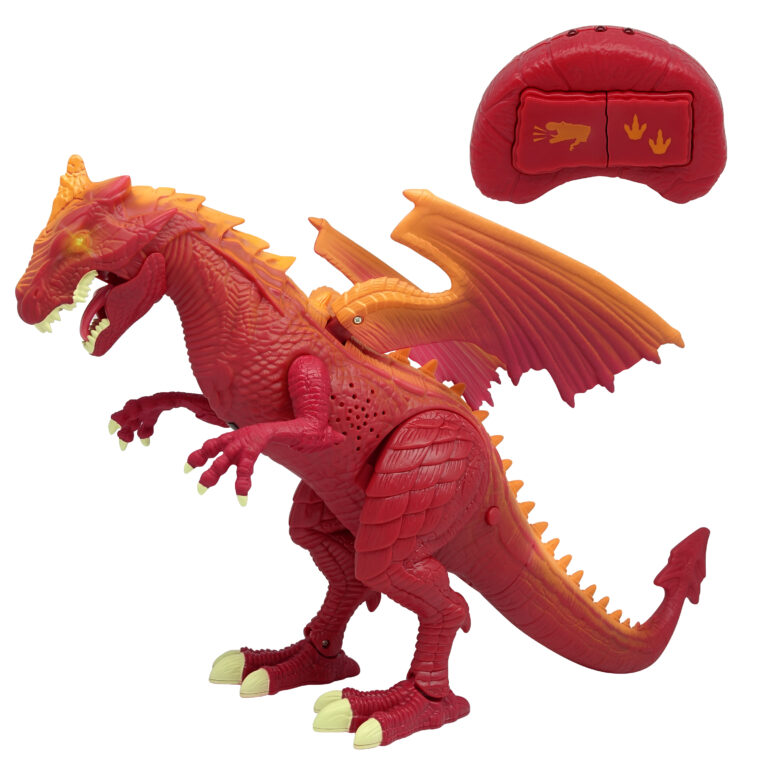 Mighty Megasaur - Remote Controlled Dragon Toy - Roars & Walks