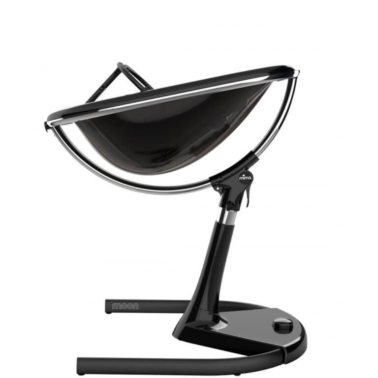 Mima - Moon High Chair Seat Pad - Black Snow White
