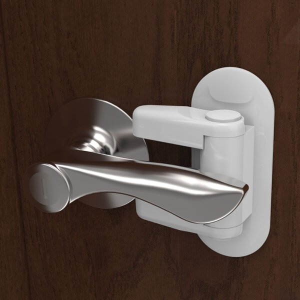 Mini Melody – Lever Door Lock – White