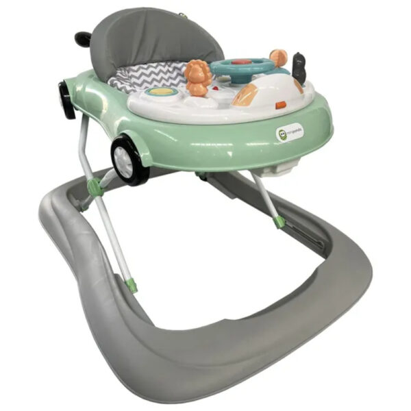Mini Panda Auto Pingu Baby walker 6m-18m, Cool Green