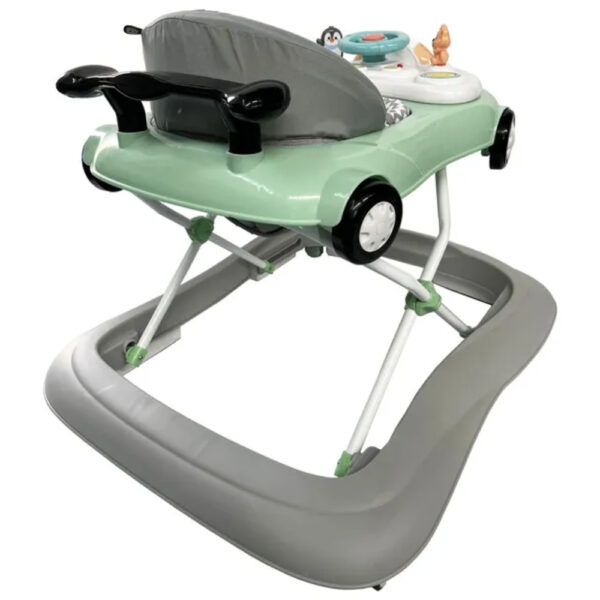 Mini Panda Auto Pingu Baby walker 6m-18m, Cool Green