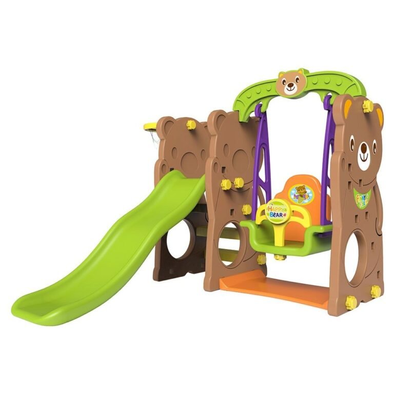 Mini Panda - Bear Slide with Swing