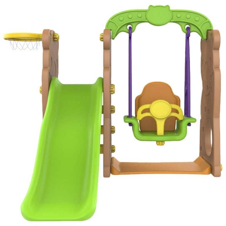 Mini Panda - Bear Slide with Swing