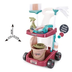 Mini Panda Cleaning cart kit 3+, Birthday gift