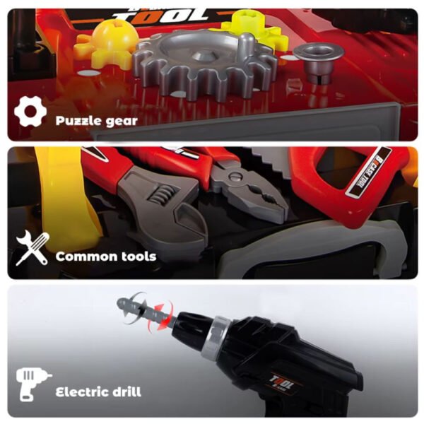 Mini Panda Electric Multi-Functional Tool Bench 3+, Birthday gift