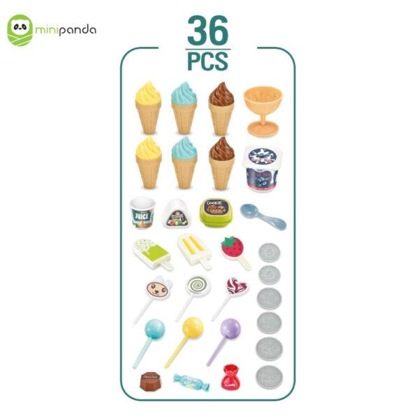 Mini Panda Mini candy cart 3+, Birthday gift