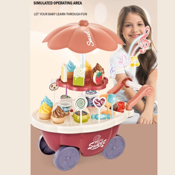 Mini Panda Mini candy cart 3+, Birthday gift