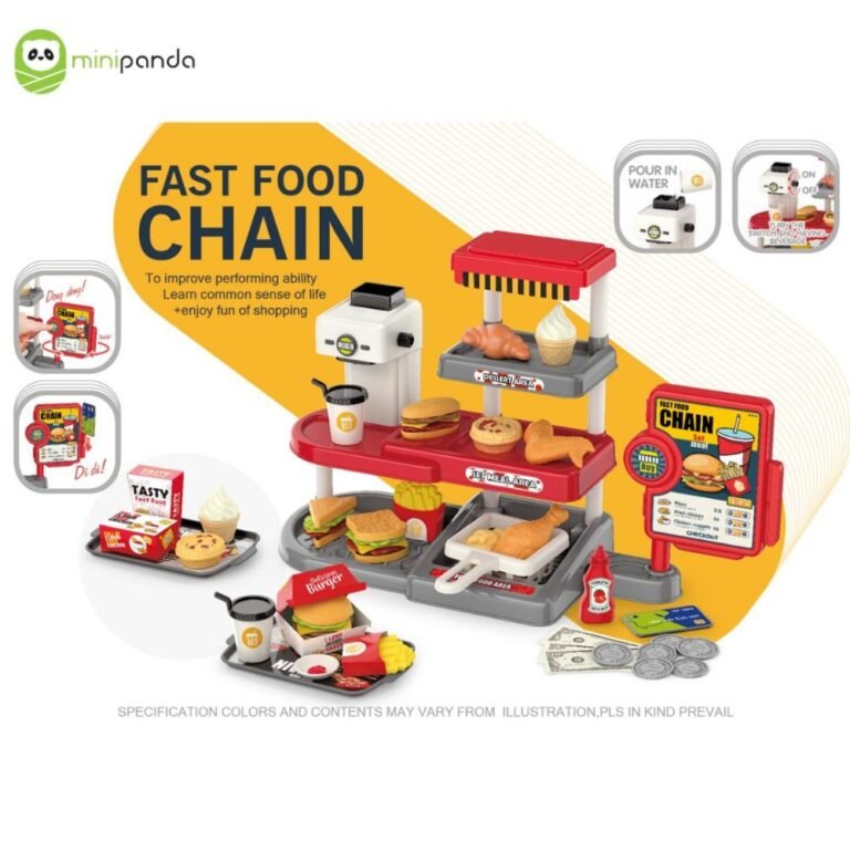 Mini Panda Mini fast food set 3+, Birthday gift