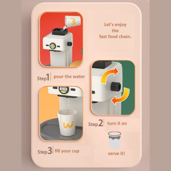 Mini Panda Mini fast food set 3+, Birthday gift