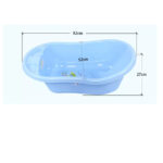 Mini Panda Baby Roo Bath Tub 0m-3y, Blue
