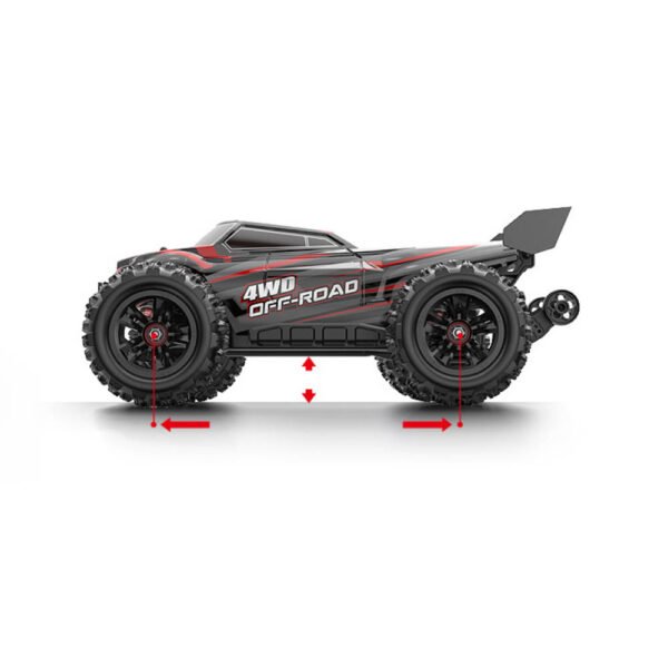 MJX – Brushless 1:16 Scale Radio Controlled Off-roader Electronic Monster R/C Truck – Black