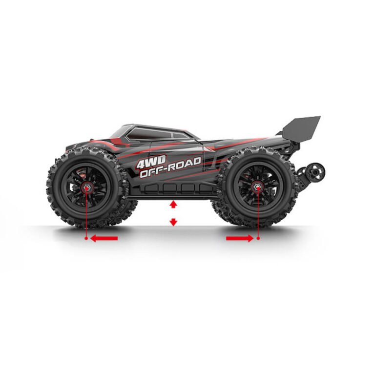 MJX - Brushless 1:16 Scale Radio Controlled Off-roader Electronic Monster R/C Truck - Black