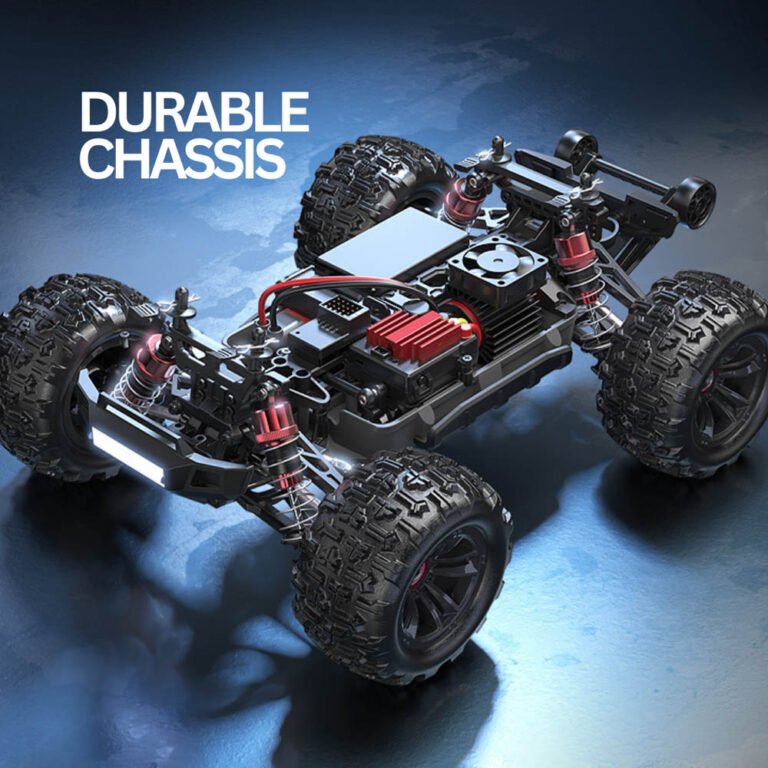 MJX - Brushless 1:16 Scale Radio Controlled Off-roader Electronic Monster R/C Truck - Black