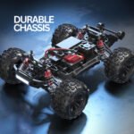 MJX – Brushless 1:16 Scale Radio Controlled Off-roader Electronic Monster R/C Truck – Pink