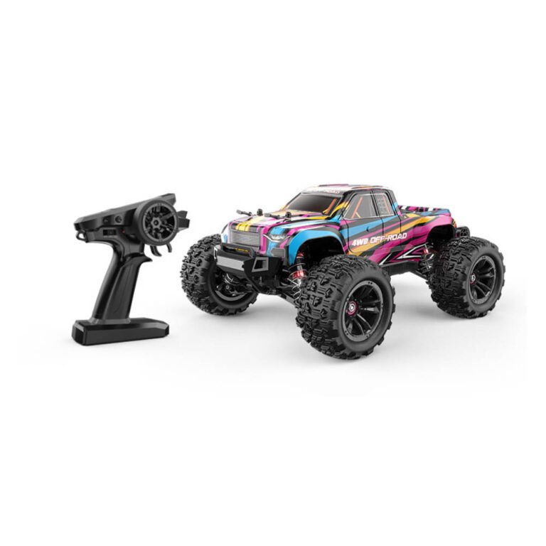 MJX - Brushless 1:16 Scale Radio Controlled Off-roader Electronic Monster R/C Truck - Pink