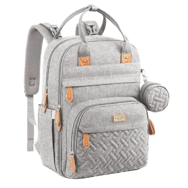 Moon - Kary Me Diaper Bag Backpack - Light Grey