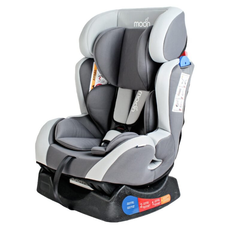 Moon - Sumo Baby/Infant Car seat suitable from Birth to 6 Years-(Group (0,1,2) (0-25 Kg)-Light Grey