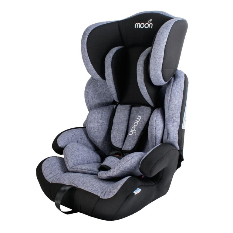 Moon Tolo - Baby/Kids Car seat suitable from 9 months to 11 years (Group-1,2,3) Up to 36 Kg -Violet Black