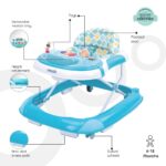 Moon – Pace Baby/Child Walker With Music & Toys – Blue- 6m