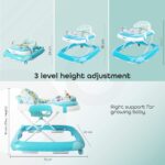 Moon – Pace Baby/Child Walker With Music & Toys – Blue- 6m