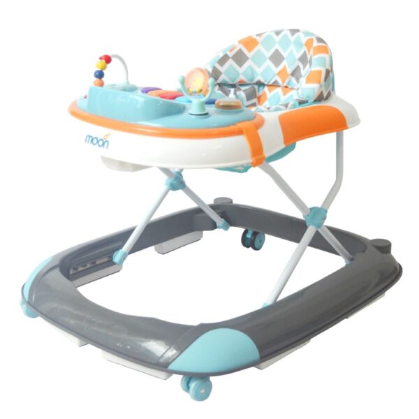 Moon – Pace Baby/Child Walker With music & Toys – Blue/Grey, 6m