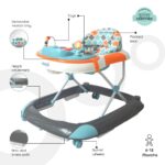 Moon – Pace Baby/Child Walker With music & Toys – Blue/Grey, 6m
