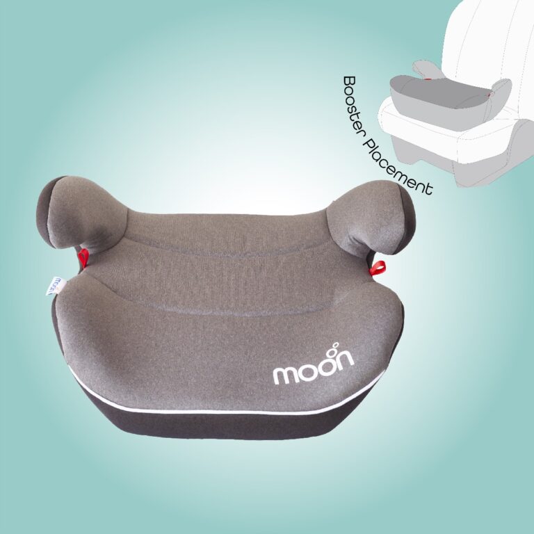 Moon - Kido Baby Booster Car Seat. Group 2/3 (15-36 kg)- Brown