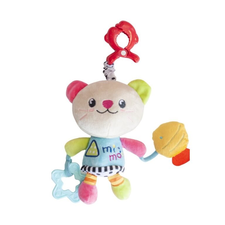 MOON - Pull String Musical Toy For Stroller & Car Seats Kitty