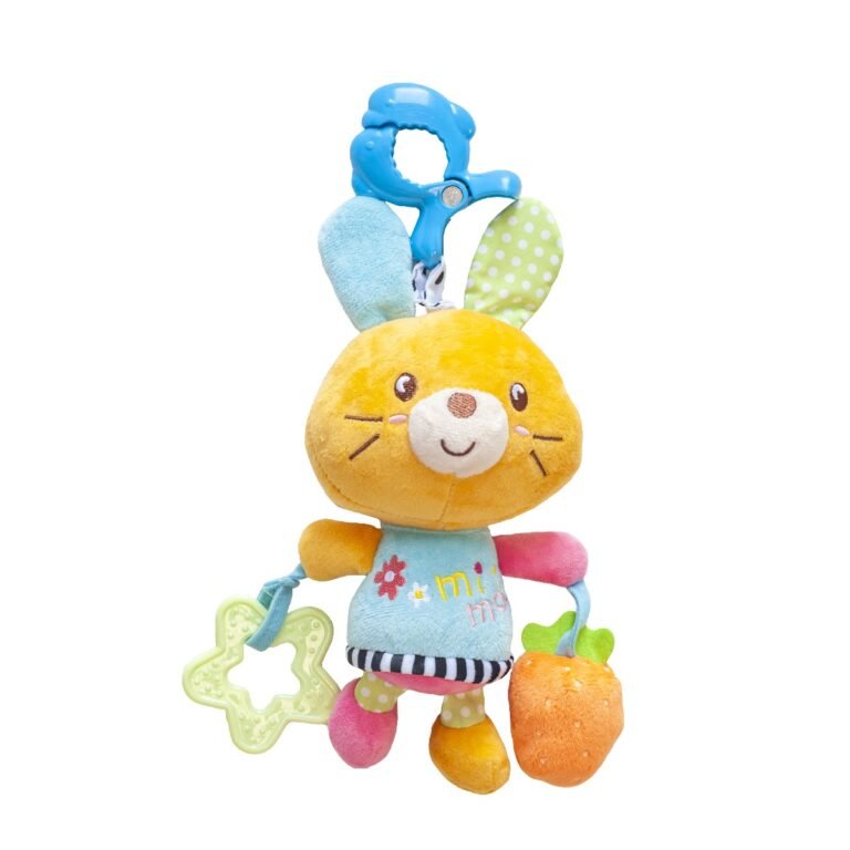 MOON - Pull String Musical Toy For Stroller & Car Seats Rabbit