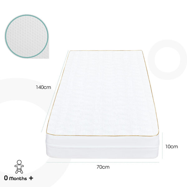 Moon – Ventiflow Mattress 140 x 70 x 10 cm