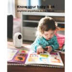 Momcozy – 1080P Full HD Baby Monitor, 5-Inch Screen, Night Vision & Two-Way Audio