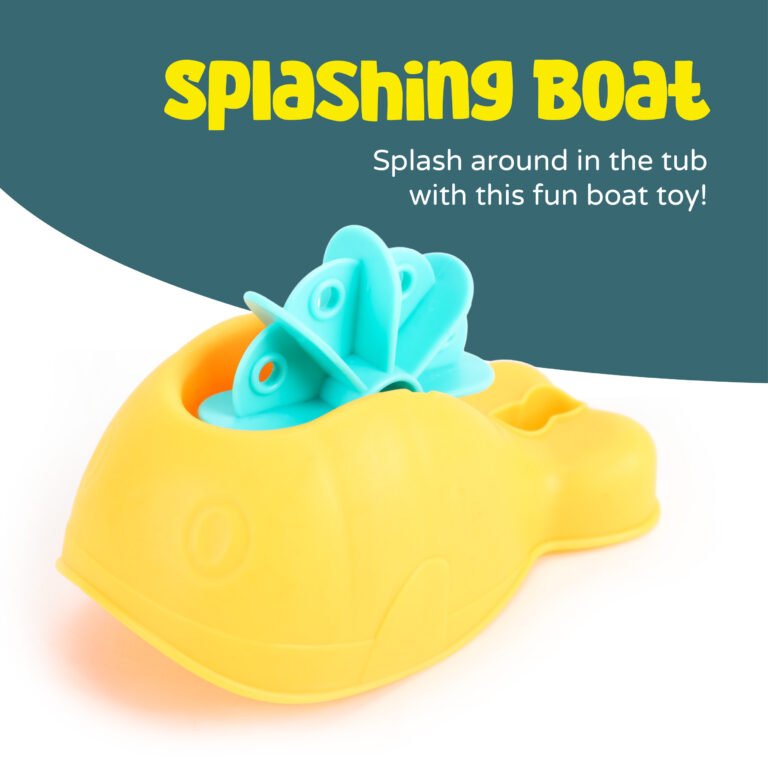 Moon - Baby Bath Toys - Mini Floating Duck Set